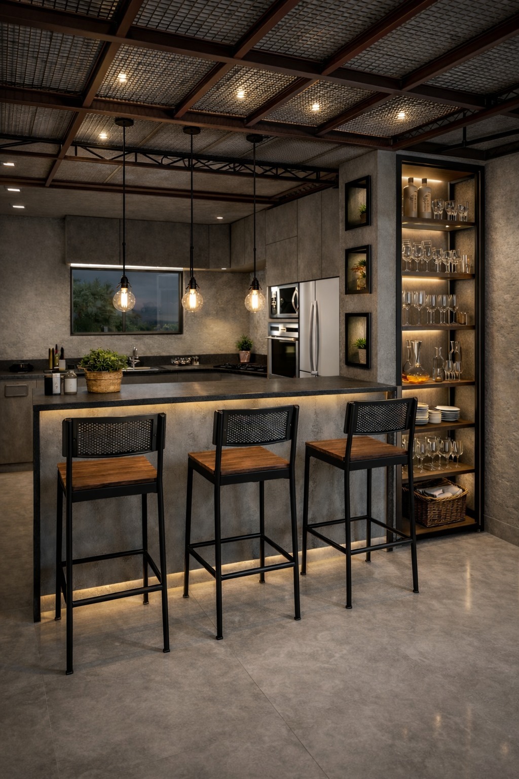 Projeto de design de interiores